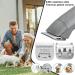 Cosyonall Dog Grooming Replacement Blade Compatible with Andis Clippers Carbon Steel Removable Ceramic Sharp Edge Also Compatible with Wahl/Oster Dog Clippers 3PCS/4FC+5FC+7FC - Buy Online on GoSupps.com