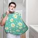 KeuLeN Vintage Daisies Beard Bib Apron for Men - Non-Stick Shaving Gift Black - Buy Online on GoSupps.com