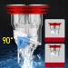 Odor Proof Floor Drain Core Silicone Shower Floor Drain Plug Odor Proof Hairpin Plug Kitchen Bathroom Drain Deodorizer Odor Proof Hairpin Plug - Buy Online on GoSupps.com