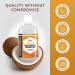 Organic Fractionated Coconut Oil (8 oz) Premium Grade Non-GMO Cold Pressed | 100% Pure Fractionated Coconut Oil for Skin Face Hair Soap Making | Ideal Carrier for Essential Oils | 8 FL OZ - Buy Online on GoSupps.com