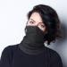 Oscenny Loop Scarf for Men & Women - Elastic Thermal Neck Warmer for Cold Weather Skiing & Cycling - Washable Black Neckerchief - Buy Online on GoSupps.com