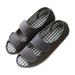 Gycdwjh Diabetic Shoes for Men's Diabetic Shoes Arthritis Edema Slippers with Adjustable Open Toe Sandals Support for Edema Plantar Fasciitis Grey XL(42to43)