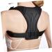 GLEAVI Adjustable Posture Brace - Hunchback Support Strap for Men & Women | Breathable Fabric 25x27cm Black - Buy Online on GoSupps.com