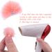 FEQO 24 Pieces 3D Detachable Nail Pom Pom Fluffy Balls - Light Color | Faux Fur Pom Charm for Nail Art Design and Decoration - Buy Online on GoSupps.com