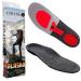 COLOMAX ALASKA Orthopedic Winter Insoles Warm Cozy White or Grey (43-46 Grey) 43-46 Grey