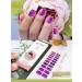 Kalolary Gel Nail Polish Strips - Full Nail Wraps Decal Sets with Nail File and Stick - Waterproof Semi Cured Nail Gel Art Sticker for Women Girls - UV/LED Lamp Required - Set of 7 - Buy Online on GoSupps.com
