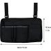 Wheelchair Side Bag Double-Sided Armrest Pouch with Cup Hold and Reflective Strip for Most Wheelchairs Walkers or Rollators - Buy Online on GoSupps.com