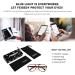 Feizedy Retro 70s 80s Blue Light Filter Glasses for Men & Women - B2888 Turtle Frame 60mm - Anti-Glare PC Gaming & Computer Glasses - Buy Online on GoSupps.com