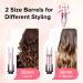 Automatic Curling Iron & Rotating Curling Wand - 1 & 1.25 Inch Barrels Anti-Tangle Auto-Off Dual Voltage Fast Heating for All Hair Types - Buy Online on GoSupps.com
