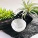 H&H HOMEDECOR LTD Selenite Crystal Charging Bowl White Selenite Charging Alter Bowl Cleanse Meditation Spiritual and Recharge Crystals Charging Bowl Decoration Gift Multiple Sizes (6 Cm)