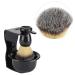 Premium 3-in-1 Shaving Brush and Bowl Set for Men | Badger Hair Brush Shaving Bowl & Holder | Perfect Shaving Kit in Black - Buy Online on GoSupps.com