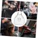 Ipetboom nail polish dress uniform hair dye major white Work baking oil supplies tpu hair stylist apron salon hair stylist apron hairstylist aprons for men decorate man apron bib 74x66cm White - Buy Online on GoSupps.com