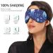 Adjustable Light Blocking Haskirky Eye Mask for Deep Sleep - Men and Women - Travel, Yoga, Meditation - Dinosaur Coconut Design - Buy Online on GoSupps.com