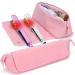 Heat Resistant Mat Travel Bag Neoprene Curling Iron Mat Holder for Flat Irons Straighteners Curling Iron Hot Hair Styling Tools Haircare Accessories Pink 18x4 inches