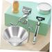 Hakidzel Stainless Steel Shaving Shell | Reusable Razor & Beard Care Accessories for Men - Eco-Friendly Household Grooming - Buy Online on GoSupps.com