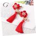 ibasenice 2 Pairs Tassels Barrettes Girl Barrettes Clip Bows Hair Clips Chinese Style Hairpin Hair Clips for Bows Kids Barrettes for Hair Kids Hairpin for New Year Child Hanfu Candy Bag - Buy Online on GoSupps.com