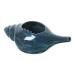 Qimacplus Leak Proof Durable Ceramic Neti Pot Non-Metallic and Comfortable Grip | Microwave and Dishwasher Friendly Natural Treatment for Sinus and Congestion Attractive Designed (Dark Blue)
