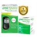 ONETOUCH OneTouch Select Plus Simple Glucometer for Simple Accurate & Virtually Painfree Blood Sugar Testing (Free 10 Strips +Lancing Device+10 lancets) green