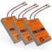 Buy DULEX 3.7V 2000mAh Replacement Battery for PS4 Dualshock 4 - 3-Pack with Big & Small Plug - International Shipping Available - Buy Online on GoSupps.com