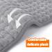 12''x24'' Electric Heating Pad for Pain Relief | 9 Temp Settings, 4 Auto Shut Off | Machine-Washable Grey Pad - Buy Online on GoSupps.com