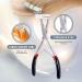 ColorYoung Professional Tape in Hair Extension Pliers - Silver - Buy Online on GoSupps.com