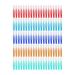 Spb 100pcs Interdental Brushes Teeth Gentle Dental Pick Tooth Floss Interdental Brush Refill Dental Toothpick Cleaner