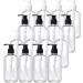 Bekith 16 Pack 8oz Empty Lotion Bottles with Pumps - Clear Plastic Containers for Hand Soap, Body Wash, and Creams - Buy Online on GoSupps.com