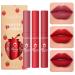 3 Piece Nude Matte Lipstick Set Natural Nude Lipstick Velvet Air Moisture Smooth Crayon Lip Stain  Ultimate Nourishing Color Stick Matte Lipstick 24 Hour Superstay Long Lasting Waterproof Lip Gloss Lipstick for Women Mak...