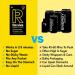 Revvies Energy Strips Ultimate Sampler Pack - 30 Strips, 40mg Caffeine, 2 Strip Coffee/Energy Drink, Less Than 2 Calories, Vegan - 6 x 5PK - Buy Online on GoSupps.com