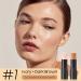 Double-End Cream Contour Highlighter Stick | Long-Lasting & Waterproof Bronzer | Professional Face & Body Makeup Stick (01 Ivory+Dark Brown) - Buy Online on GoSupps.com