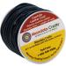 2mm Black Cowhide Leather Cord for Jewelry Making & Kumihimo Braiding - Buy Online on GoSupps.com