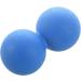 Epodmalx TPE Gym Fitness Ball - Portable Massage & Stress Relief Exercise Ball for Improved Blood Circulation (Blue) - Buy Online on GoSupps.com