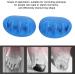 Fyearfly Toe Spreader - 2PCS Large Frictional Power 30 Design - Portable Body Corrector for Home Use (Blue) - Enhance Comfort & Foot Health - Buy Online on GoSupps.com