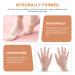 Lurrose Disposable Gloves Set - Premium Hand Covers for Paraffin Treatments Plastic Booties & Sock Stickers - Perfect for Pedicure Spa Accessory - Buy Online on GoSupps.com