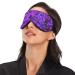 Haskirky Light Blocking Eye Mask for Adults - Adjustable & Comfortable for Travel, Yoga, Meditation - Spring Lilac Purple - Buy Online on GoSupps.com