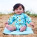 Happy Nappy Wetsuit & Reusable Swim Nappy Noah's Ark- 0-4 Months - Buy Online on GoSupps.com