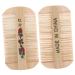 2 pi ces Peigne Anti-poux en Bois Double Face Peigne Fin Dents Serr es pour Gar on Fille Soin Du Chevelu et limination des Lentes Accessoire Naturel pour Cheveux et Poils