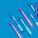 Curaprox Baby Toothbrush - Extra Soft 4260 Curen Bristles & Small Rubber Head - Ideal First Toothbrush for Babies - Blue - Buy Online on GoSupps.com