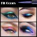 Chameleon Liquid Eyeshadow Set | 6 Metallic Glitter Shades | Long Lasting & Waterproof | Multichrome Makeup - Buy Online on GoSupps.com