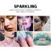  MKNZOME Glitter body gel 6 colors glitter liquid eyeshadow for face hair lips nails Halloween makeup accessories - Buy Online on GoSupps.com