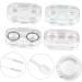SESESFoufu Portable 8-Section Glasses Case & Contact Lens Container - Eye Care Storage Box for Travel & Daily Use - Buy Online on GoSupps.com