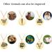 Shop HooAMI Personalized Necklace for Men - Custom Dog Cat Pet Pendant Jewelry Chain in Gold - Buy Online on GoSupps.com