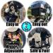 RuffLyfe DIY Crate Conversion/Bike Dog Carrier Package (Crate NOT Included) Padded Liner is 2 Sizes in One + 4 Point Safety Harness & Crate Fasteners Holds Pets 20lb+ for Safe Pet Bicycle Travel Light Grey - Buy Online on GoSupps.com