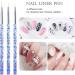 French Tip Nail Art Stamper Kit - Clear Silicone Jelly Stamper with Scraper and Brushes for DIY Manicure Designs - Buy Online on GoSupps.com