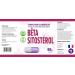 Beta Sitosterol 400mg - 120 Vegan Capsules | High Dose & Laboratory Tested Supplement for Heart Health - Buy Online on GoSupps.com