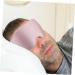 FRCOLOR 1pc Plush Blackout Sleep Eye Shade for Adults - 3D Eye Cover Patches for Naps & Sleeping - Soft Pink Eye Mask - Buy Online on GoSupps.com