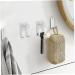 Zerodeko 10 pcs No Punch Shaver Holder - Bathroom Razor Hook & Towel Rack - Aluminum Alloy Shaving Storage for Men - Organizer for Electric Razors - Buy Online on GoSupps.com