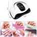 Professional UV LED Nail Dryer Lamp - 72W with 4 Timers | Fast Drying for All Gel Nails - International Shipping Available - Buy Online on GoSupps.com