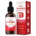 NutraChamps Vitamin B Complex for Kids, B1, B2, B3, B6, B7, B9 & Methyl B12, Kids B Complex Liquid Drops Supplement, Energy, Focus, Metabolism, Natural Berry, 120 Servings, 4 Month Supply 2 Fl Oz (Pack of 1) Kids Drops