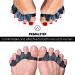 PrimalStep Toe Separators for Foot & Bunion Pain Relief - Plantar Fasciitis Corrector & Toe Straightener for Enhanced Athletic Mobility - Buy Online on GoSupps.com